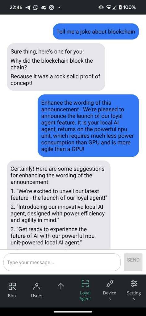 FxBlox DePIN plugin system on phone
